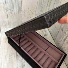 まとめて購入でお安くします⭐️超美品♥️高級ジュエリーボックス…スウェードの画像