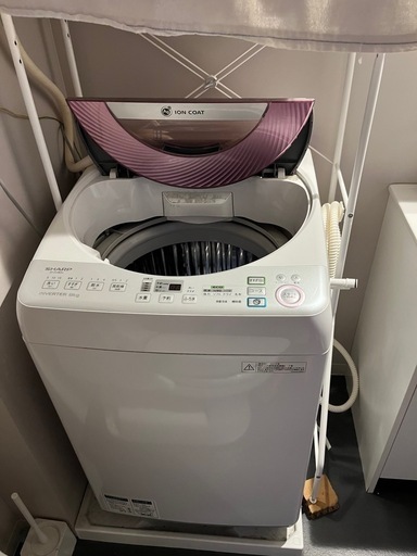 洗濯機・お湯ポット・炊飯器・電子レンジ