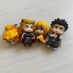 クレヨンしんちゃん・鬼滅の刃フィギュアの画像