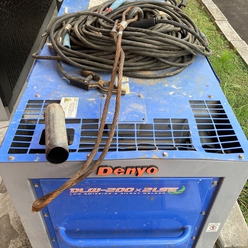 【中古】【動作OK】【店頭引取限定】Denyo デンヨー ウェルダー DLW-200X2LSE 385,000円（税込）