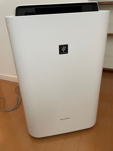 シャープ 加湿 空気清浄機 KC-R50-W プラズマクラスター 空気清浄