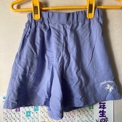 (美品)130cm半袖半ズボンのセットアップ 記名なし (ユニコーン柄)の画像