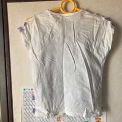 (美品)130cm半袖半ズボンのセットアップ 記名なし (ユニコーン柄)の画像