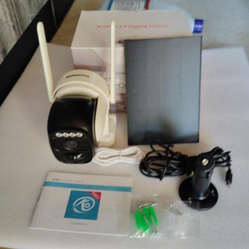 お取り引き完了‼️⭐️①自動追尾機能付きソーラー防犯カメラ 中古美品‼️
