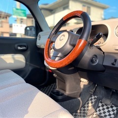 すぐに乗って帰れます🧡お買い得な軽自動車をお探しの方におすすめ！パステルカラーのお洒落なミラココア入庫しました🚗✨ナビ、ETC、スマートキー付き‼️試乗も可能です(^^)の画像