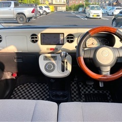 すぐに乗って帰れます🧡お買い得な軽自動車をお探しの方におすすめ！パステルカラーのお洒落なミラココア入庫しました🚗✨ナビ、ETC、スマートキー付き‼️試乗も可能です(^^)の画像
