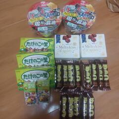 決まりました!。お菓子と麺、2枚目あり!