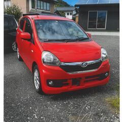 ダイハツ　ミライース　LA310S　平成２６年式　赤　車検残なし