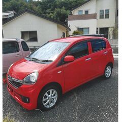 ダイハツ　ミライース　LA310S　平成２６年式　赤　車検残なしの画像