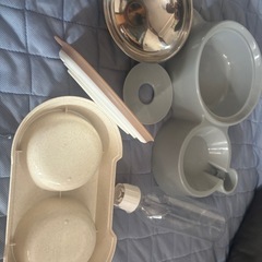 ペット用食器セット🐱🐱の画像