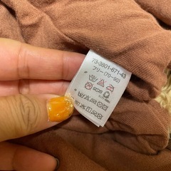 ミキハウスポンチョの画像