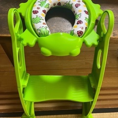 トイレステップ 踏み台付き補助便座