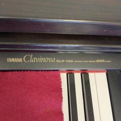 【値下げ】YAMAHA Clavinova CLP-133 電子ピアノ  通電起動確認済 イス付 ヤマハ クラビノーバ 94年製の画像
