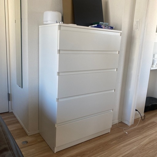 タンス、衣類収納 IKEA MALM CHEST