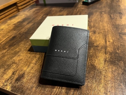 ⭐️美品⭐️ マルニ財布（MARNI）メンズブラック