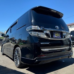 🉐【支払い総額65万円】車検令和7年8月4日H20年式 ヴェルファイア　ツインムーンルーフ　ナビTV ETC 両側パワスラ　タイミングチェーンPW 修復歴なし　調子良好 乗って帰れる！の画像