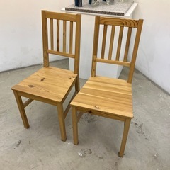 【受渡が完了しました！】ダイニングテーブル3点セット2人掛けの画像