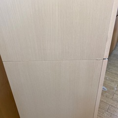 9/20値下げ致しました！📘ビブリオOP80📗NITORI フラップ扉書棚 ラック 本棚 ニトリNO.1336の画像