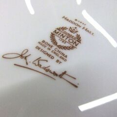 MINTON HADDON HALL BONE CHAINA ミントン ハドンホール プレート 直径 約20.5cm 4枚セット 中古 厚別店の画像