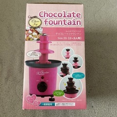チョコレート　タワー　フォンデュの画像