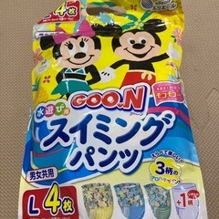 水遊び用おむつLサイズ　開封してあります　3枚未使用
