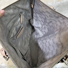 マイケルコース　レザートートバッグの画像