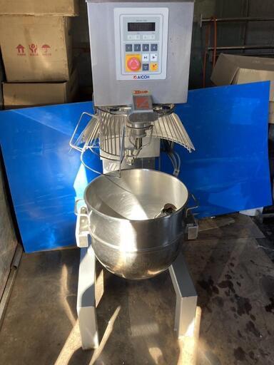 愛工舎 業務用ミキサー マイティS30 MS-30 30コート 三相200Ｖ 中古