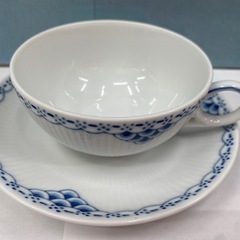 【愛品館江戸川店】ロイヤルコペンハーゲン プリンセス ペアカップ&ソーサーID:102-027016-007の画像