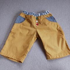 男の子キッズ120半ズボン/ハーフパンツ２枚組の画像