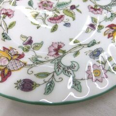 ミントン ハドンホール MINTON HADDON HALL BONE CHAINA プレート 直径 約16.5cm 2枚セット 中古 厚別店の画像