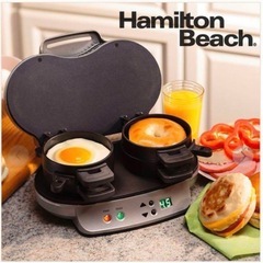 ハミルトン　デュアル　ホットサンドイッチメーカー