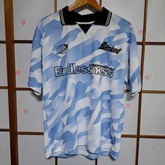新品　シティウエアポロ　水色系