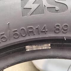 ①🚗シバタイヤ１４インチ新品同様１本８千円❗️の画像