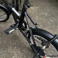 折りたたみ自転車の画像