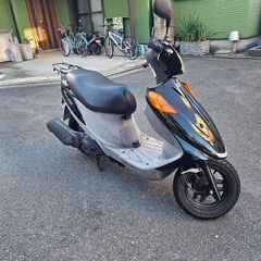 【動作品】アドレスv125  スズキ　125cc　ブラック　SUZUKI の画像