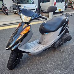 【動作品】アドレスv125  スズキ　125cc　ブラック　SUZUKI の画像