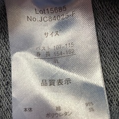 ワンピース　ジーンズ生地　4L 　重ね着秋服🆗！　
試着のみの画像