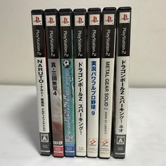 PS2 ソフトまとめ売り(7点)