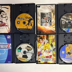 PS2 ソフトまとめ売り(7点)の画像