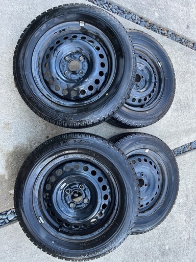 スタッドレスタイヤ 185/65/R15 ブリザックVRX 4本セット