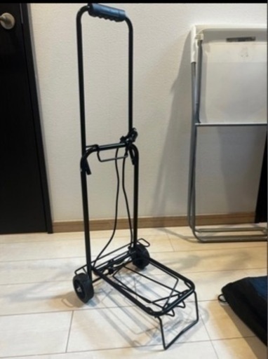 美品　早いもん勝ち　ゴムバンド付き　キャリーカート　台車　ハンドキャリー