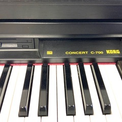 【決まりました】9196 電子ピアノ KORG C-700 コルグ  の画像