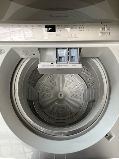 中古　Panasonic　パナソニック　洗濯機　8kg　NA-FA80H8　2021年製