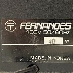 アンプ　ギターアンプ　FERNANDES　フェルナンデス　FA-15B　オーディオ　リサイクルショップ札幌　買取本舗　西野店の画像