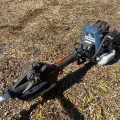 草刈機①　セルモーター付きです。ジャンク扱いの画像