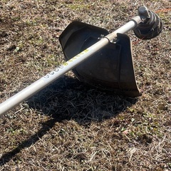 草刈機①　セルモーター付きです。ジャンク扱いの画像