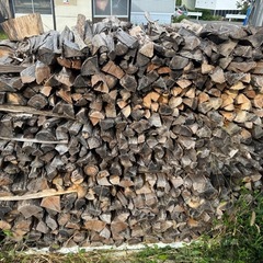 薪 広葉樹 キャンプなどに 軽トラ1台分