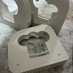 雑貨店購入品 フライパン　大きめのお皿　たて　縦収納の画像