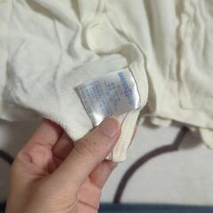 新生児用短肌着2枚の画像