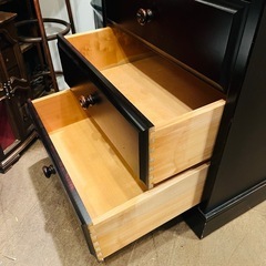 《売約済》【池上店】 民芸　チェスト　箪笥　抽斗　タンス　収納　衣類収納　リビング　検　北海道民芸　民藝　北民　松本民芸　松民　家具　二本松　桜　樺材　の画像